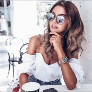 sofie pave two tone smartwatch